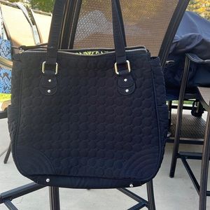 Vera Bradley microfiber satchel